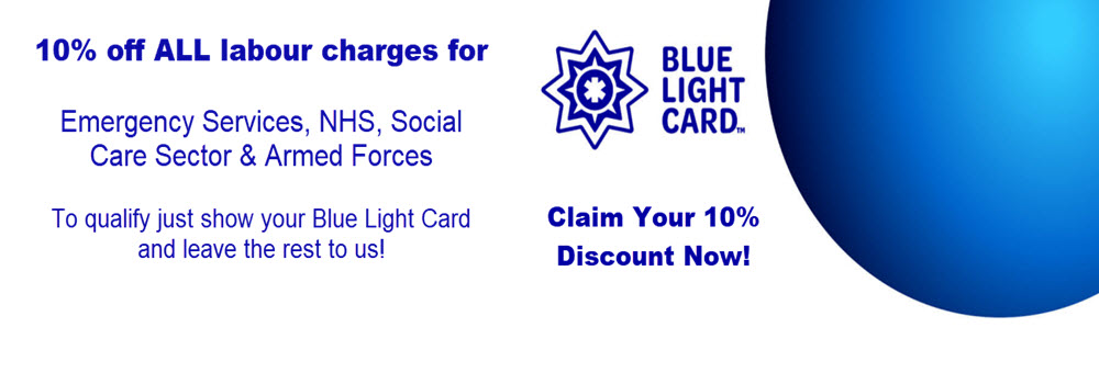 10% Savings For Blue Light Badge Holders!
